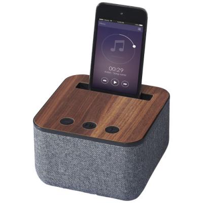 Image of Shae fabric and wood Bluetooth